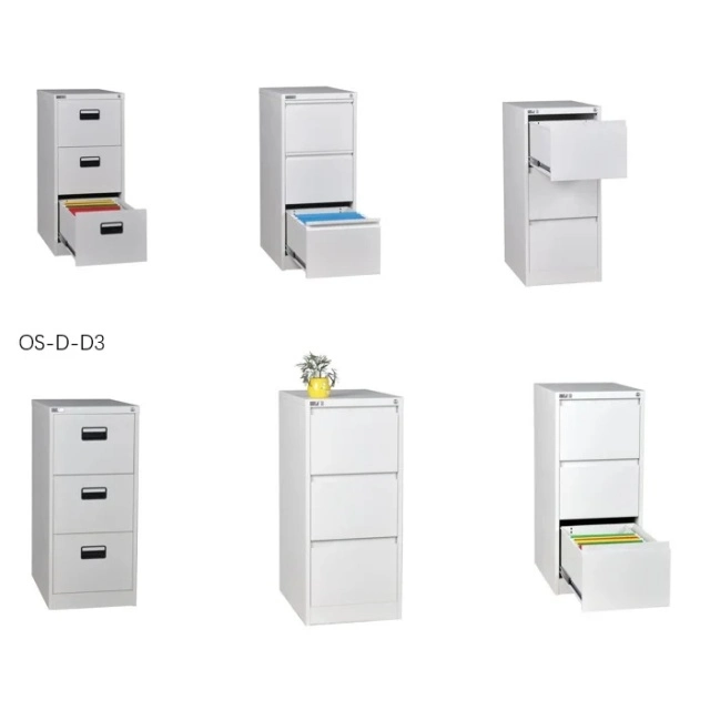 style of filing cabinet with drawers.